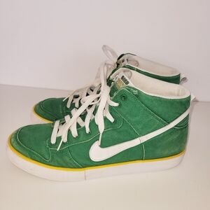 NIKE DUNK HIGH SOUTH AFRICA World Cup Mens Size 11 Green White High Top Sneakers